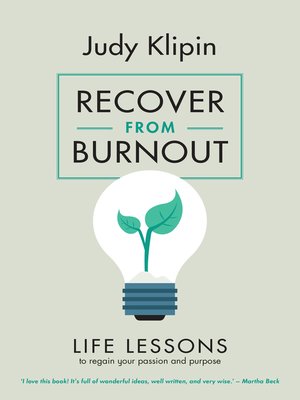 cover image of Recover from Burnout